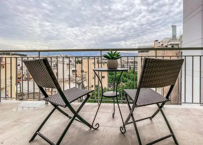 Amazing View 2Br Apartment | Heart Of Athens